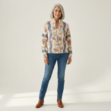 Andrea | Vest met veldbloemenpatroon