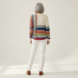 Andrea | Vest met veldbloemenpatroon