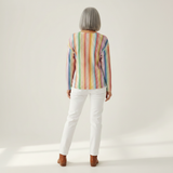 Renate | Vest met paardenbloemmotief