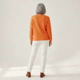 Martina | Vest met pauwenveermotief