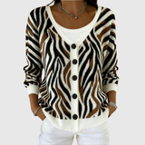 Comfortabele Gebreide Cardigan met Knopen