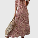 Amalia | Vintage Boho Maxi Zomerjurk
