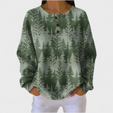 Josefien | Sweatshirt met klassiek boommotief