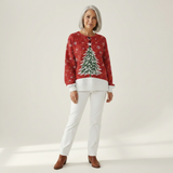 Helena | Vest met kleurrijk bloemenpatroon