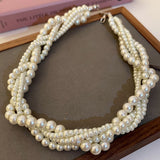 Elegante ketting met parels