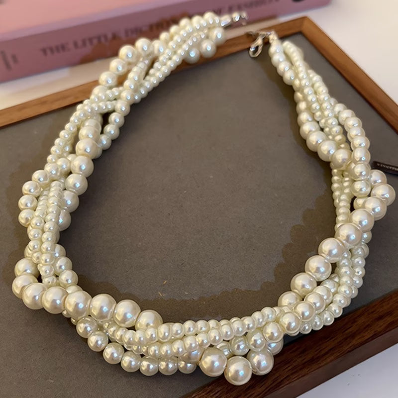 Elegante ketting met parels