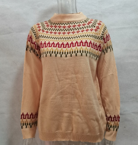 Lotte | Elegante Trui met Scandinavisch Patroon