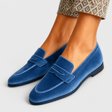 Melanie | Loafers van zacht fluweel