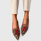 Melanie | Luipaardprint loafers