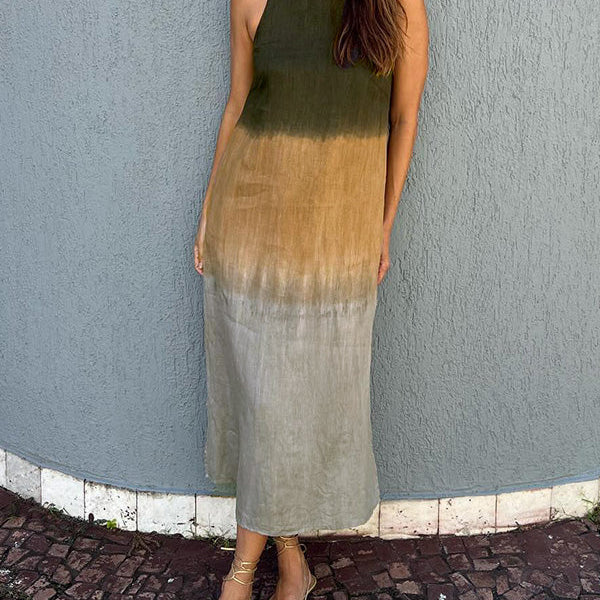 Heather - Casual Gradient Jurk