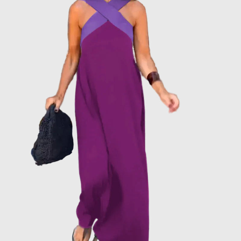 Elena | Maxi Jurk Vloeiend en Elegant