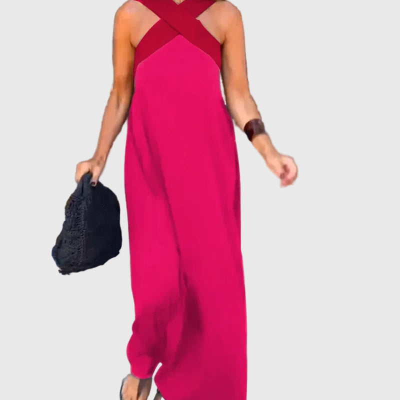 Elena | Maxi Jurk Vloeiend en Elegant
