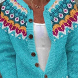 Angelika | Vest met Noors patroon
