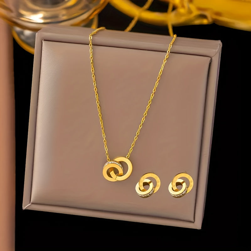 Witgoudkleurige ring met oneindigheidssymbool