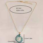 Ketting met stenen hanger