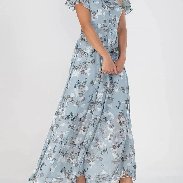 ZURI | ELEGANTE EN VLOEIENDE JURK MET SLANKMAKENDE EFFECT