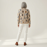 Charlotte | Vest met kattenpatroon