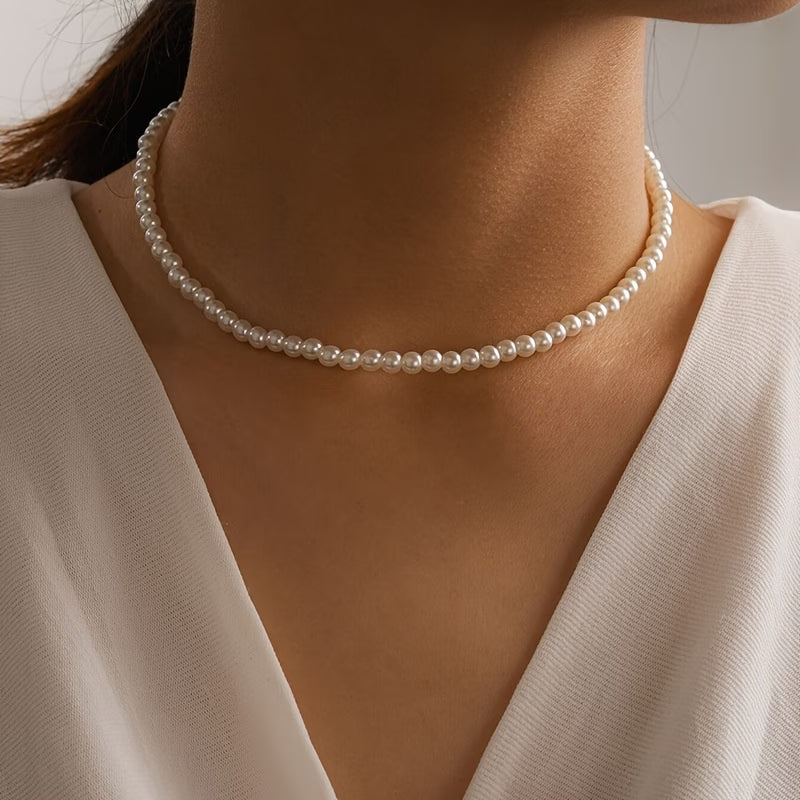 Eleganza-ketting met parels