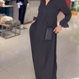 Sylvie - Lange losse jurk
