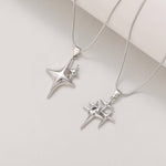 Nordstjern – Witgouden ketting