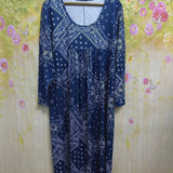 ELOWEN | MIDI JURK MET LANGE MOUWEN CASUAL