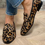 Adrianna - Gedurfde Luipaard Mocassins