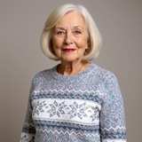 Caroline | Vintage gebreide trui