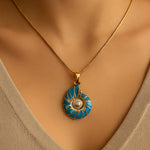 Ketting met stenen hanger