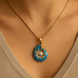 Ketting met stenen hanger