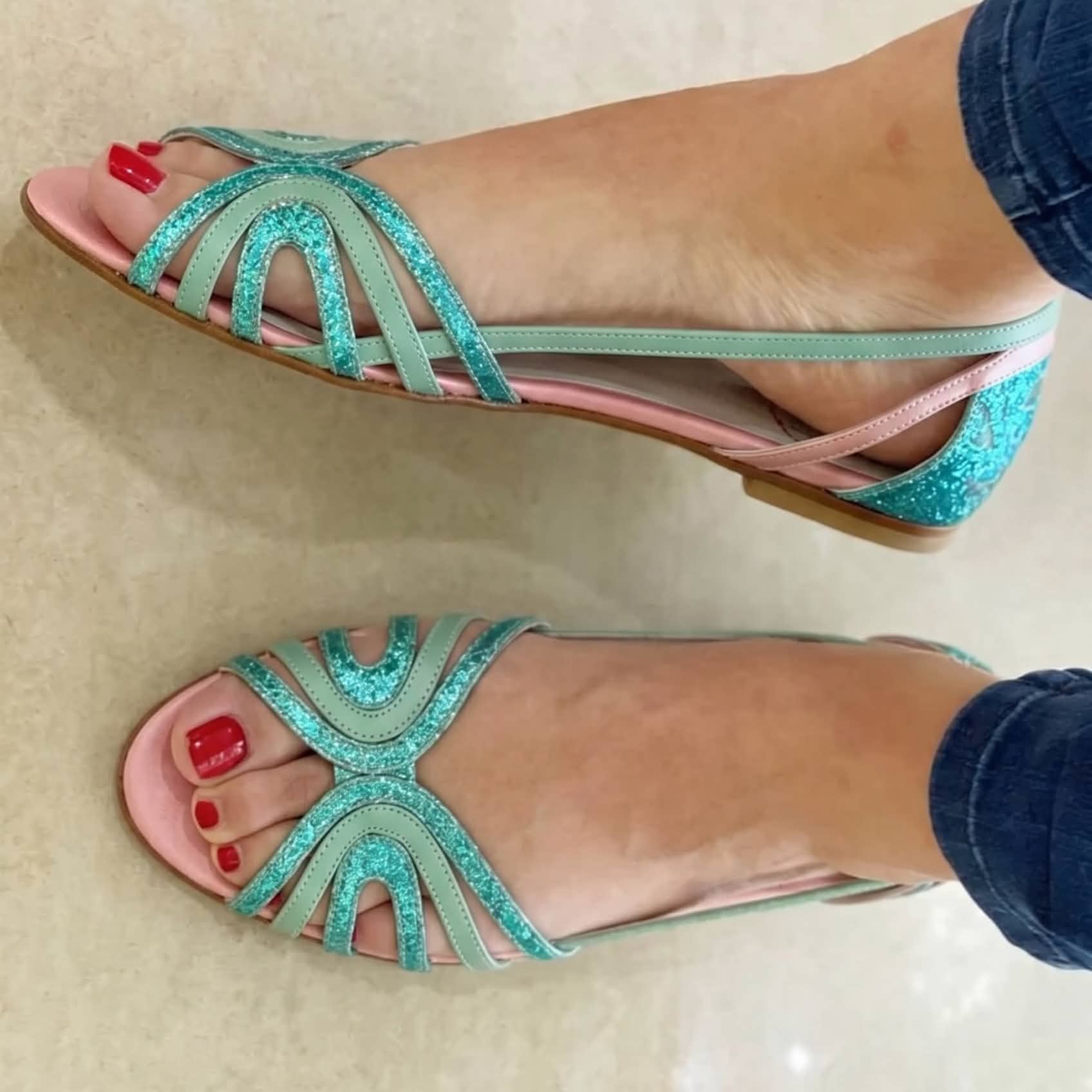 Eleonora | Gouden Zomer Sandalen