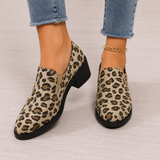 Elisabeth | Luipaardprint loafers