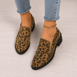 Elisabeth | Luipaardprint loafers