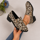 Elisabeth | Luipaardprint loafers