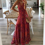 Gweneth - Mouwloze Boho Jurk