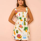 Azalea - Tropische Delicatesse Jurk