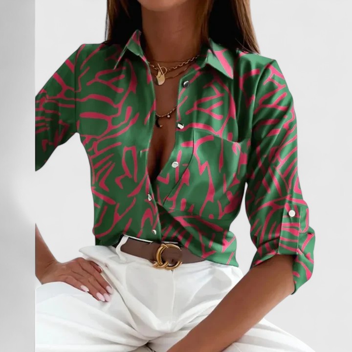 Rebecca | Elegante Blouse met Lange Mouwen