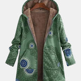 Sage – Sherpa jack met tribal patroon