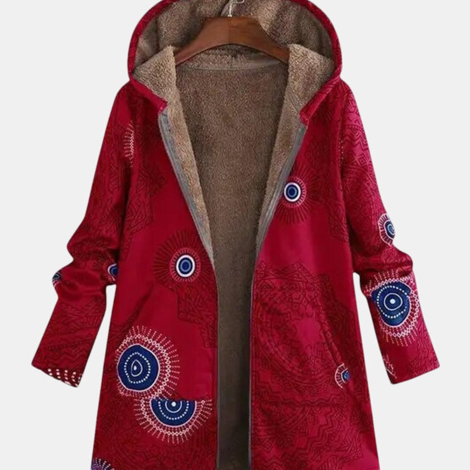Sage – Sherpa jack met tribal patroon