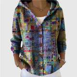 Comfortabele Gebreide Hoodie Cardigan