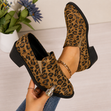 Elisabeth | Luipaardprint loafers