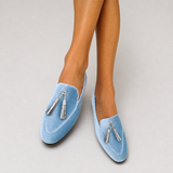 Magdalena | Chique loafers van suède