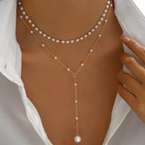Ketting met kralen in oplopende maten