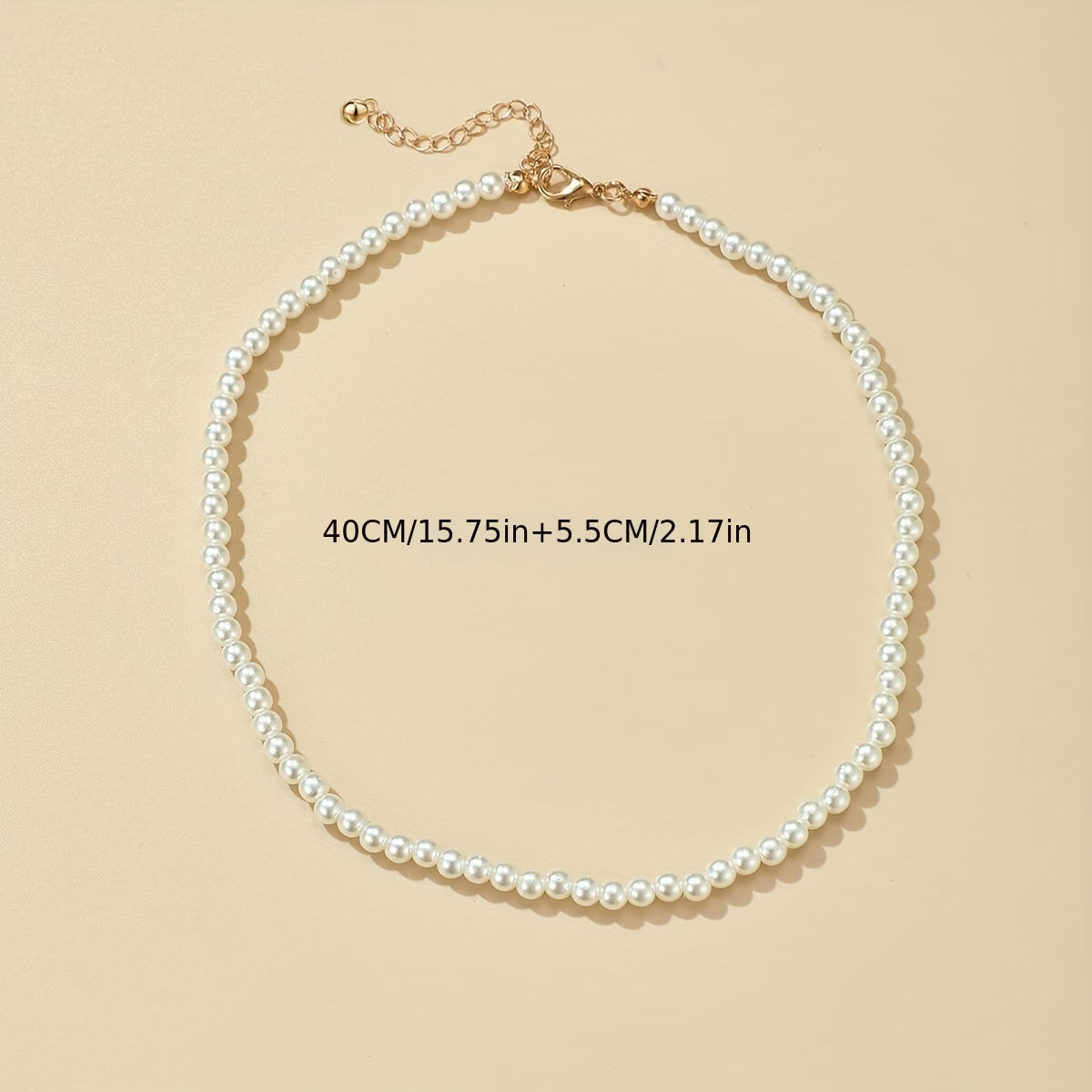 Eleganza-ketting met parels