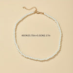 Eleganza-ketting met parels