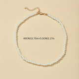 Eleganza-ketting met parels