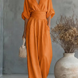 Élise | Elegante vloeiende jumpsuit