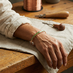 Patina koperen armband – afbeelding 2