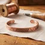 Rampart koperen armband – handgemaakt van puur koper