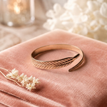 Petal koperen armband – handgemaakt van puur koper