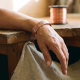 Timber koperen armband – afbeelding 2